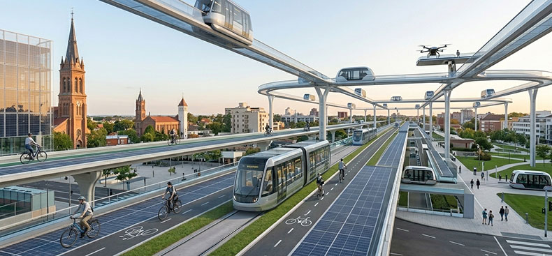 El futuro de la movilidad urbana: infraestructura para ciudades m&aacute;s eficientes